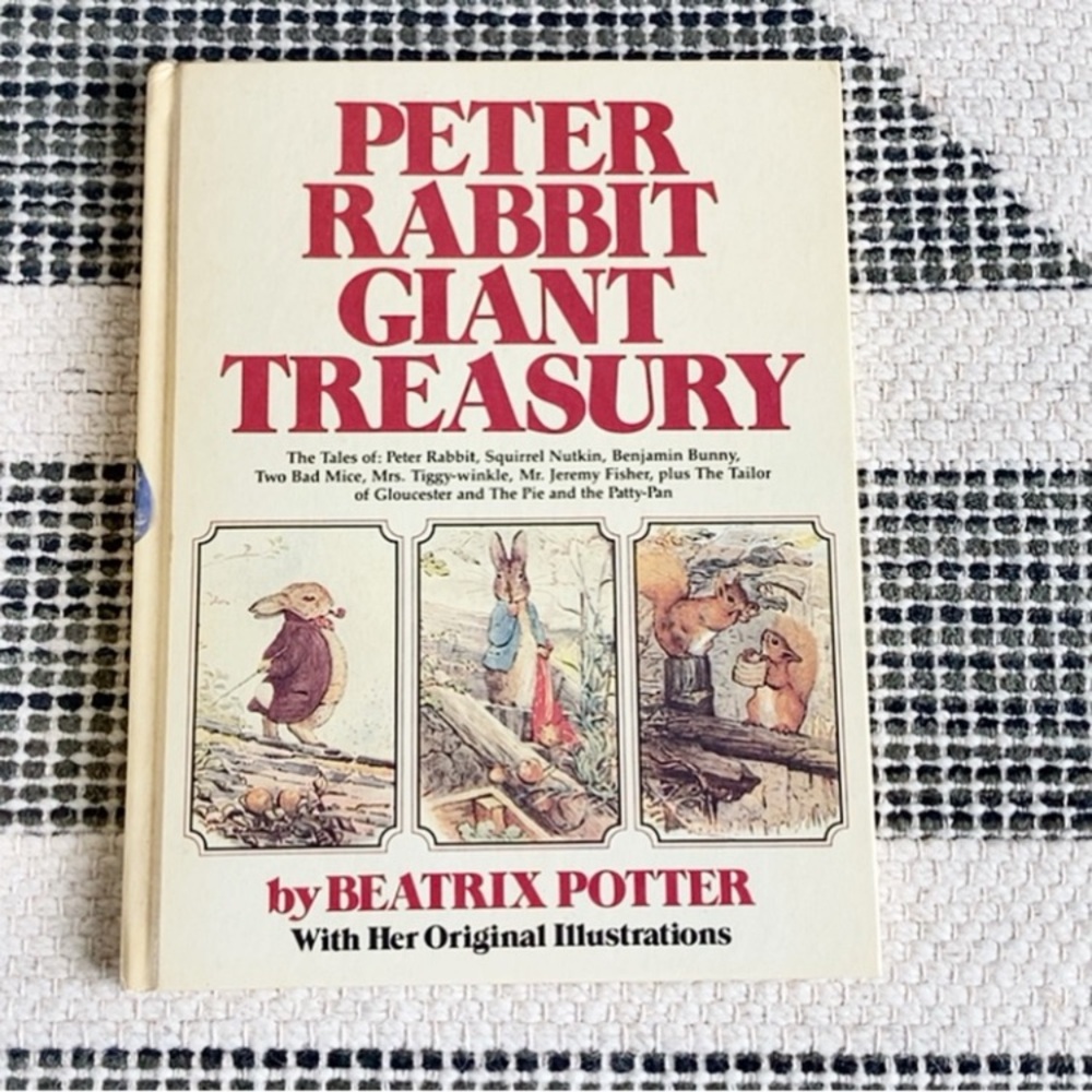 Peter Rabbit Beatrix Potter Storybook and Wedgwood Bowl - Picture 2 of 7